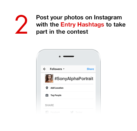 Step 2 Post your photos on Instagram with the Entry Hashtags listed below to take part in the contest